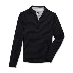 FootJoy Half-Zip Tonal Stripe Mid-Layer Sz L NWT